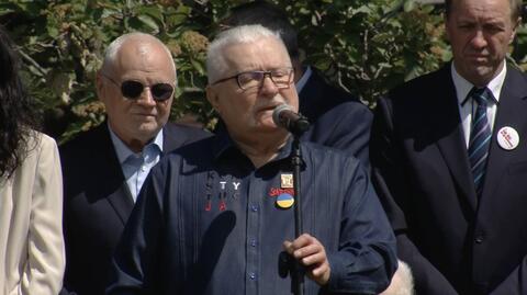 Lech Wałęsa: musimy zrobić wreszcie porządek, kolejne pokolenia nam nie wybaczą 