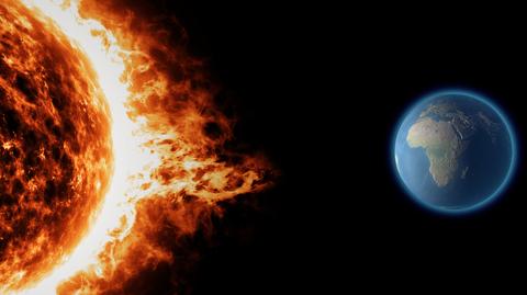 Silna burza geomagnetyczna. Możliwe problemy z sieciami energetycznymi