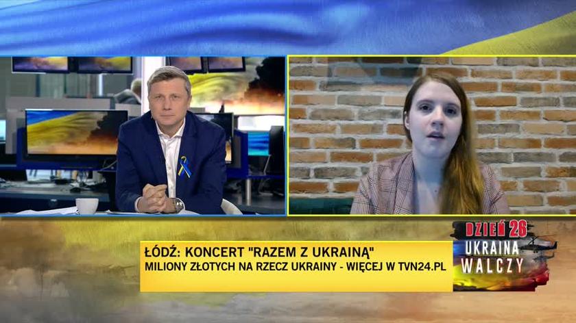 Krajewska: "Razem z Ukrainą" to był wspaniały koncert i przepiękny pokaz solidarności