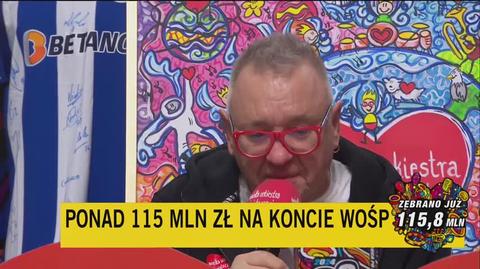 Cała konferencja Jurka Owsiaka po godzinie 21