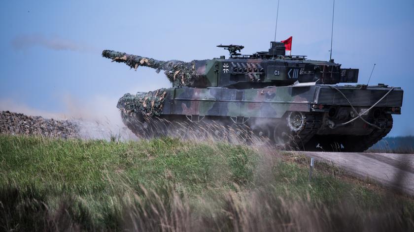 Wyprodukowane w Niemczech czołgi Leopard 2A4