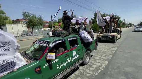 Talibowie świętowali rocznicę przejęcia władzy w Afganistanie (nagranie z sierpnia 2022)