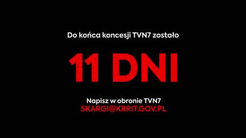 Koncesja TVN7 wygasa za 11 dni