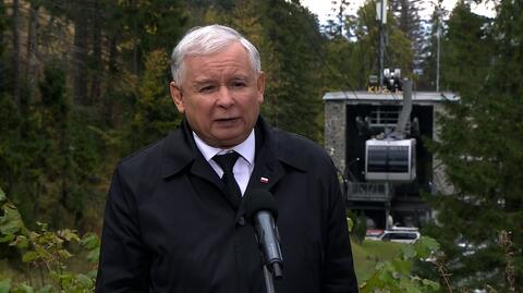 Kaczyński: kolejka na Kasprowy Wierch musi być w polskich rękach