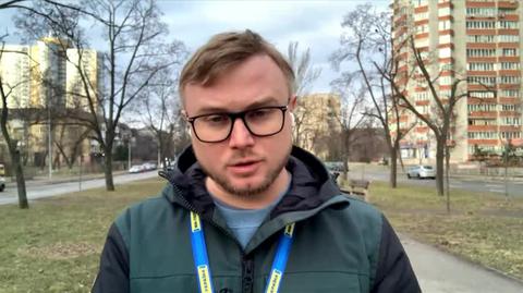 Niespokojna noc w Ukrainie. Relacja reportera TVN24 Ołeha Biłeckiego z Kijowa
