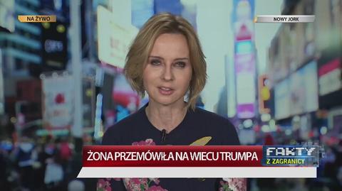 Jolanta Pieńkowska komentuje wystąpienie Melanii Trump