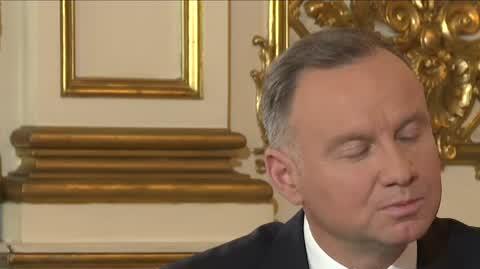 Andrzej Duda o tym, czemu nie doszło do spotkania z Wołodymyrem Zełenskim