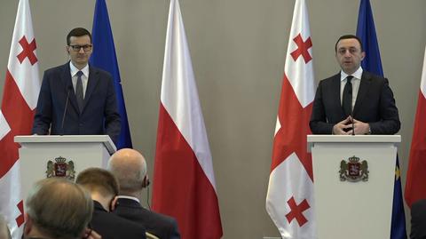 Morawiecki w Batumi o "proroczych słowach" Lecha Kaczyńskiego