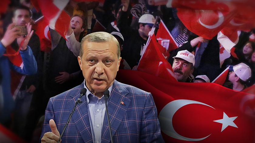 Erdogan: referendum w sprawie kontynuowania starań o wejście do Unii Europejskiej. Na nagraniu "Fakty" z 17 kwietnia