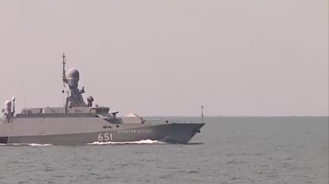 Rosyjskie korwety typu Bujan-M są uzbrojone między innymi w rakiety Kalibr