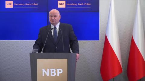 Glapiński o stopach procentowych