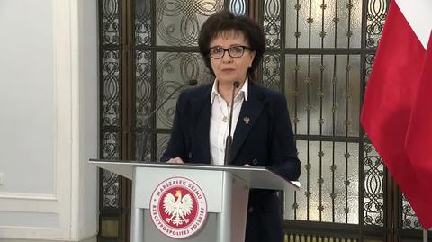 Marszałek Witek: żadnego zaproszenia do NIK nie otrzymałam