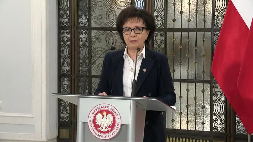Marszałek Witek: żadnego zaproszenia do NIK nie otrzymałam