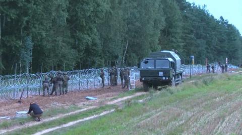 Wojsko rozpoczęło budowę płotu na granicy polsko-białoruskiej