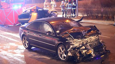 Zarzuty dla kierowcy, który brał udział w wypadku w Olsztynie (15.11.2021)
