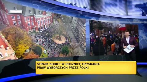 Protest w Krakowie. Relacja reportera TVN24