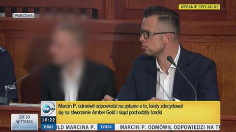 Marcin P. opisuje na czym polegała działalność Amber Gold