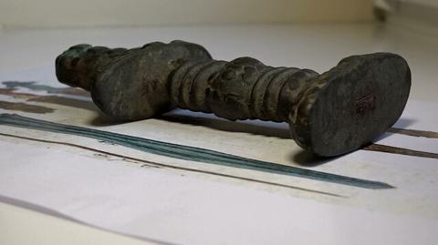 Znaleźli rękojeść miecza sprzed 2,5 tys. lat