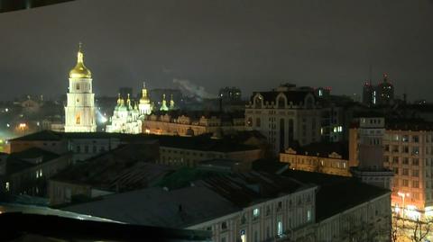 Nocny ostrzał w Charkowie (wideo z 26.02.2022)