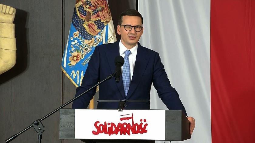 Gdańsk Premier Mateusz Morawiecki Podczas Uroczystości 41 Rocznicy Podpisania Porozumień 1663