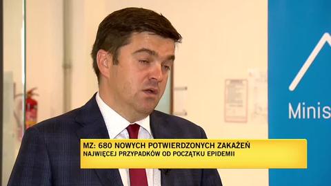 Rzecznik resortu zdrowia: duża liczba zakażeń pochodzi wciąż z tych samych ognisk