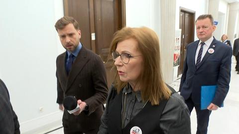 Gosiewska: Kamiński jest więźniem politycznym jak Poczobut