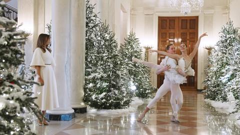 Biały Dom pokazał przygotowania do świąt Bożego Narodzenia