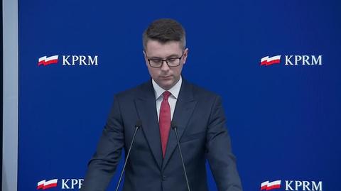 Rzecznik rządu Piotr Mueller o projekcie ustawy dot. wsparcia przedsiębiorców znad Odry
