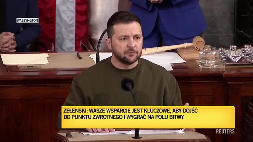 Zełenski: ukraińscy żołnierze sami mogą obsługiwać amerykańskie samoloty i czołgi