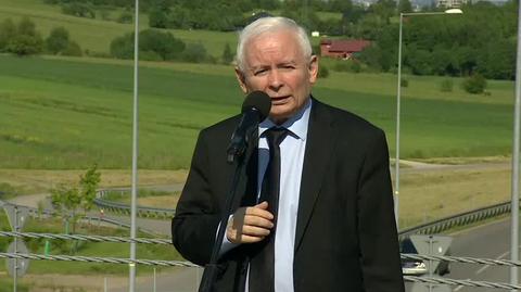 Jarosław Kaczyński popełnił lapsus językowy. "Nie wiem, dlaczego tak powiedziałem"