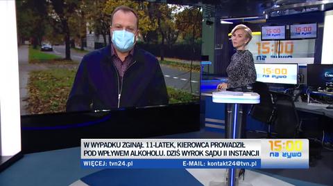 Sąd w Lipnie: dwa lata więzienia dla kierowcy, który potrącił śmiertelnie 11-latka (wideo z października 2020 roku)