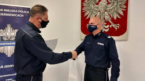 Policjant został bohaterem