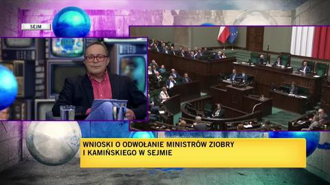 Sejm odrzucił wniosek o wyrażenie wotum nieufności wobec ministra Kamińskiego