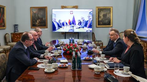 Prezydent Andrzej Duda rozmawia z prokuratorami z nadania Zbigniewa Ziobry 