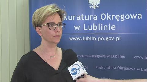 Rzeczniczka Prokuratury Okręgowej w Lublinie Agnieszka Kępka o napadzie na małżeństwo