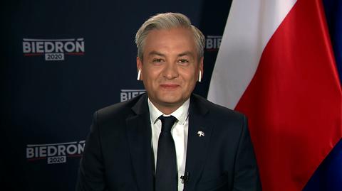 Biedroń: pierwsza tura służy temu, aby nie patrzeć na sondaże, tylko na swoje wartości, programy