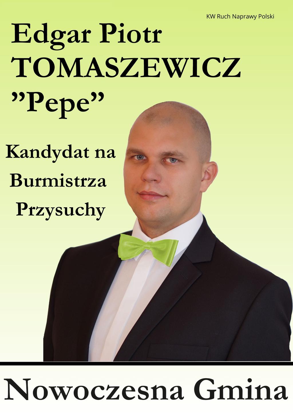 Plakat Edgara Tomaszewicza