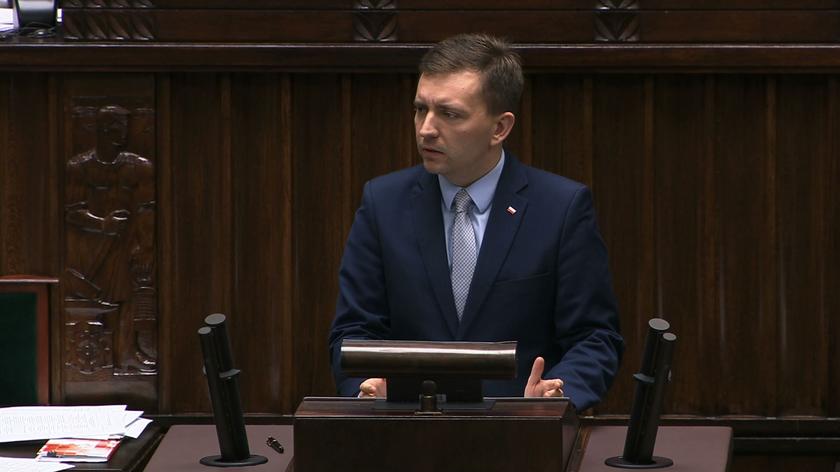 Łukasz Schreiber odpowiada posłom opozycji