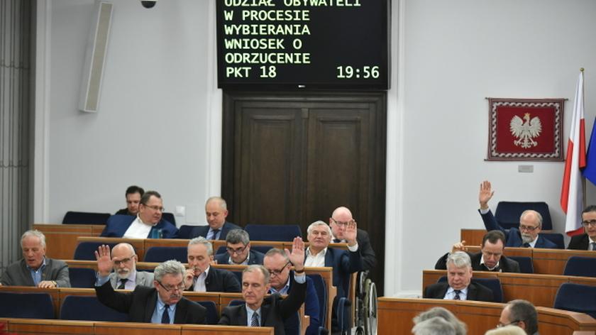 Senat przyjął nowelę Kodeksu wyborczego