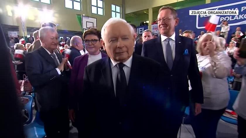 Kaczyński wybrał Przysuchę zamiast debaty  