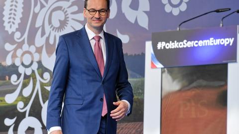 Całe wystąpienie premiera Mateusza Morawieckiego w Pułtusku