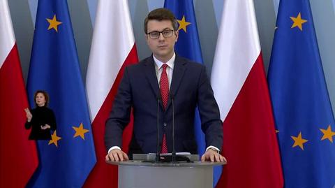 Rzecznik rządu Piotr Mueller o pracach nad projektem w sprawie opłaty medialnej