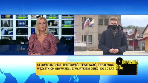 Masowe testy na Słowacji