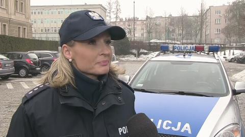 Rzeczniczka Komendanta Wojewódzkiego Policji w Lublinie o kontroli kierowcy