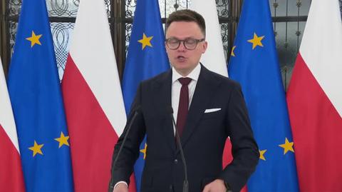 Szymon Hołownia o projektach aborcyjnych 