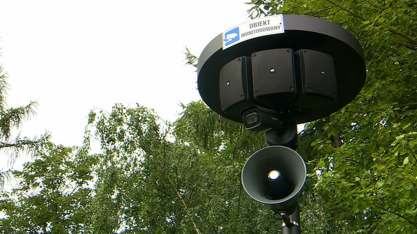 "Mówiące kamery" w legnickim parku