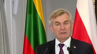Przewodniczący litewskiego Seimasu: na Białorusi podnosi się demokracja, na Białorusi podnosi się rewolucja