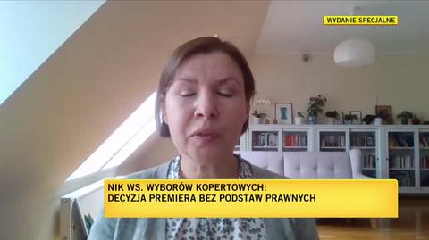 Dr Bogna Baczyńska: Widzę tu nie tylko kwestię przestępstwa o charakterze pospolitym. Widzę tu też delikty konstytucyjne