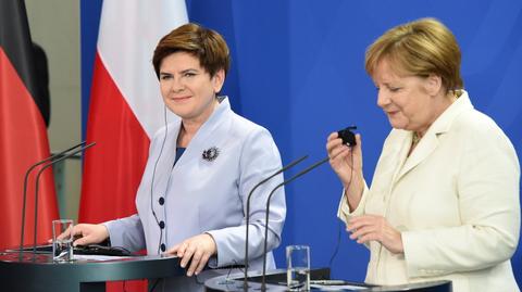 Merkel i Szydło w Berlinie