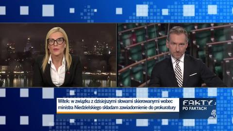 Prokurator Ewa Wrzosek o słowach Grzegorza Brauna: nie ma żadnych wątpliwości, że padła groźba karalna